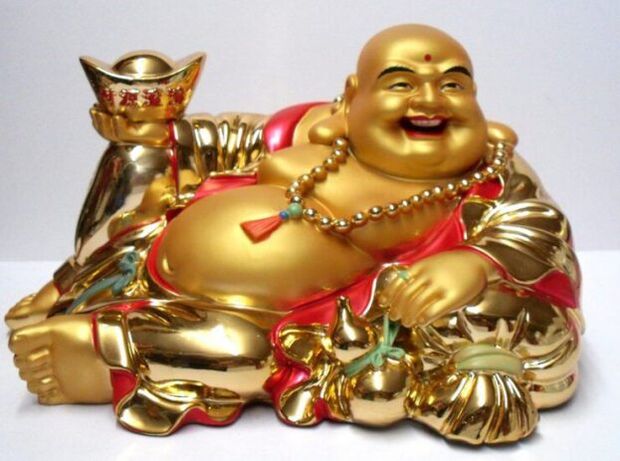 God Hotei is an effective talisman for wealth, fortune and happiness