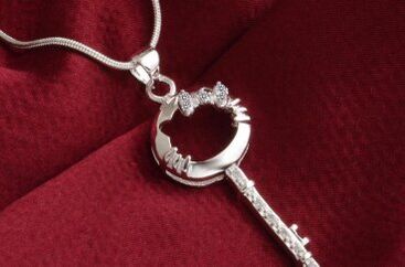 silver charm key